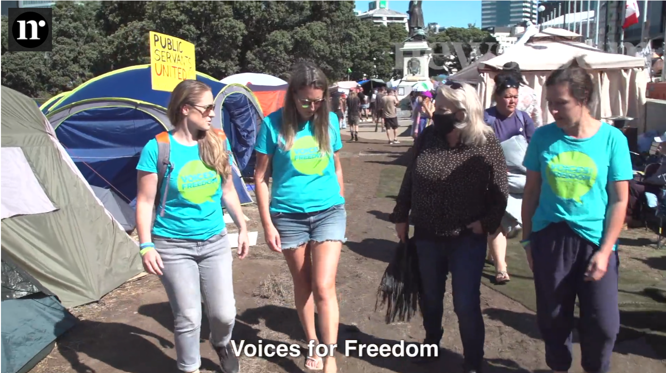 Melanie Reid uncritically covers misinformation organisation Voices for Freedom