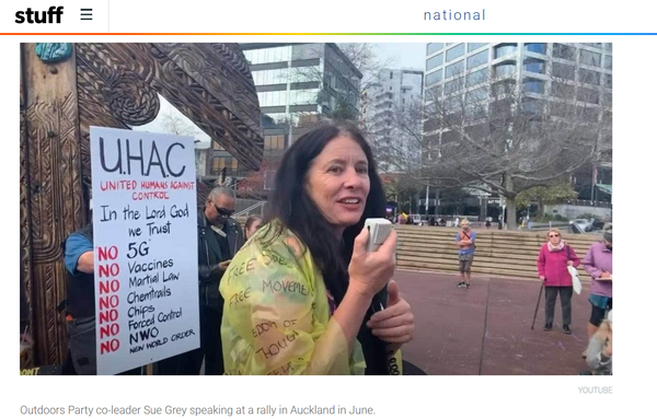 Stuff Coverage of our Formal Complaint against Sue Grey to the New Zealand Law Society